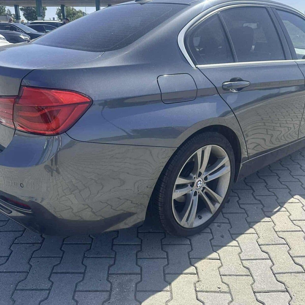 BMW seria 3 — zderzak tylny po naprawie powypadkowej w Fleet Team